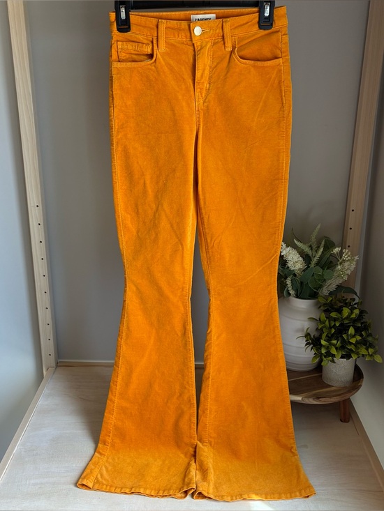 L'AGENCE Pants - L'Agence‎ Pants Women's Size 24
Marty Yellow Boho Hippie Retro
Flared Raw Hem